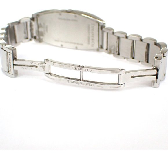 Tiffany & Co. Gemea Wrist Watch Z6401.10.10A20A00A Roman Numeral SS 10RH817 - Picture 12 of 16